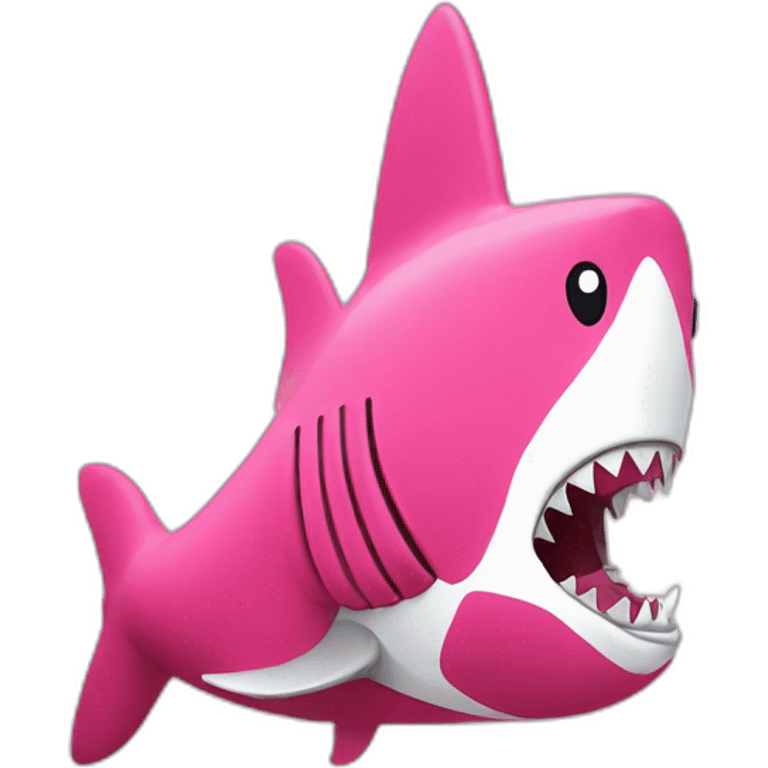 Bape zip-up shark pink emoji