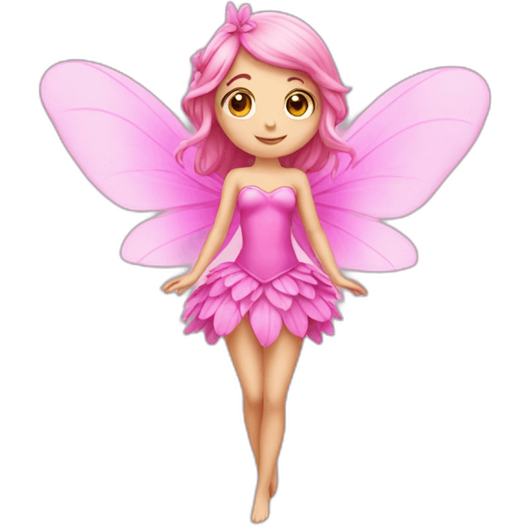 Pink Fairy emoji