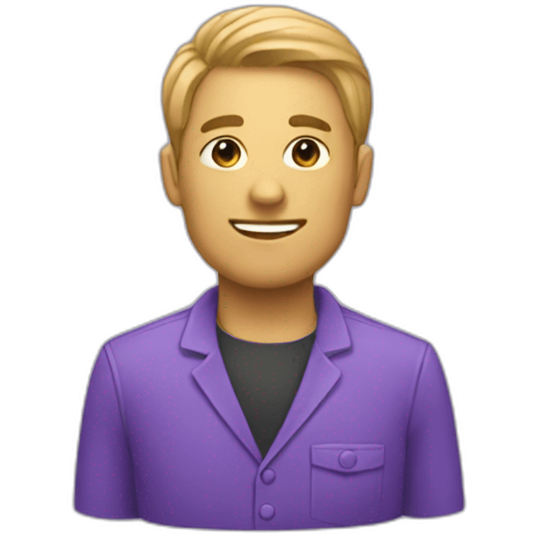 purple blueprint emoji