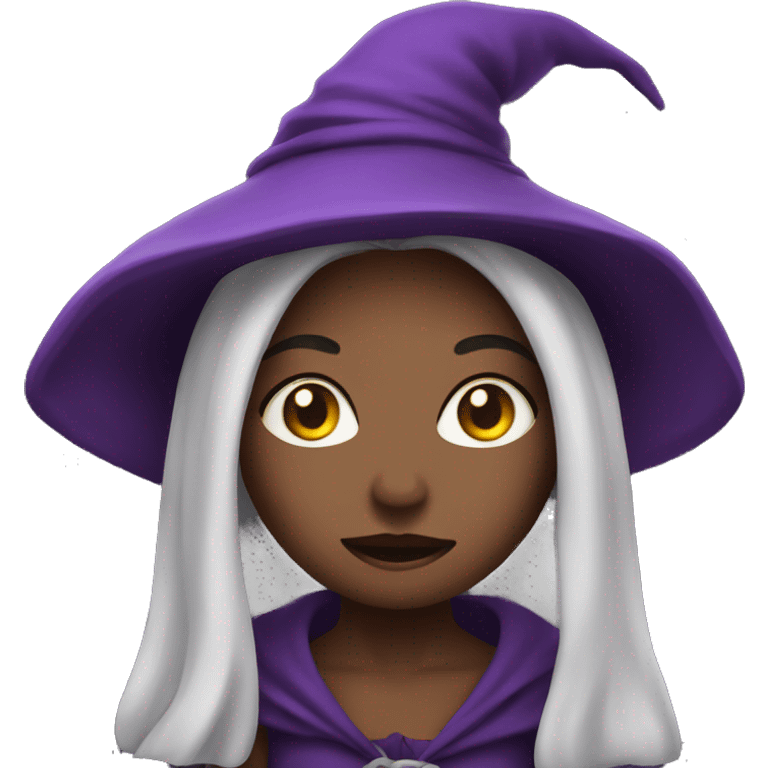 Witch in love emoji