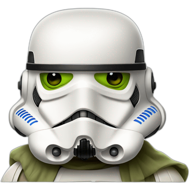 storm trooper yoda emoji