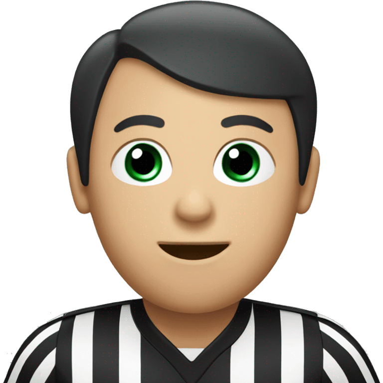 referee with red whistle emoji