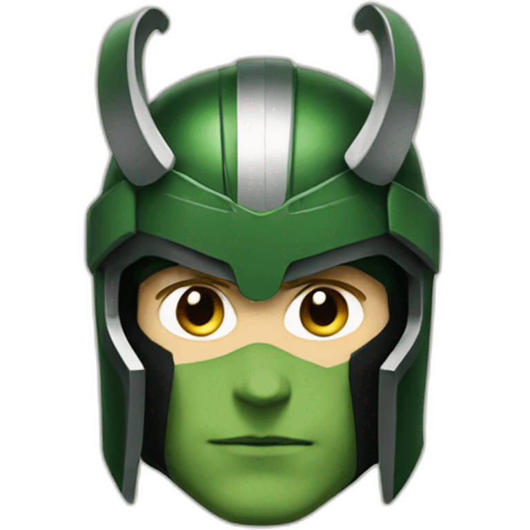 loki wearing helmet emoji