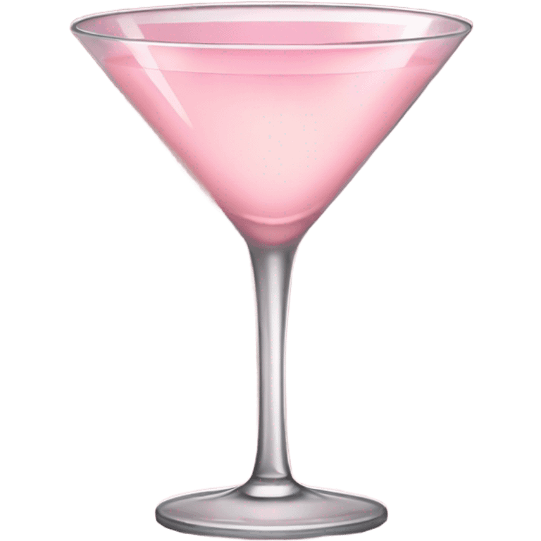 light pink martini glass emoji