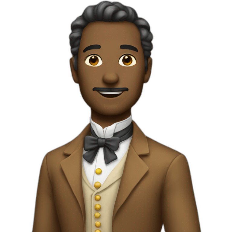 men in classic costume emoji