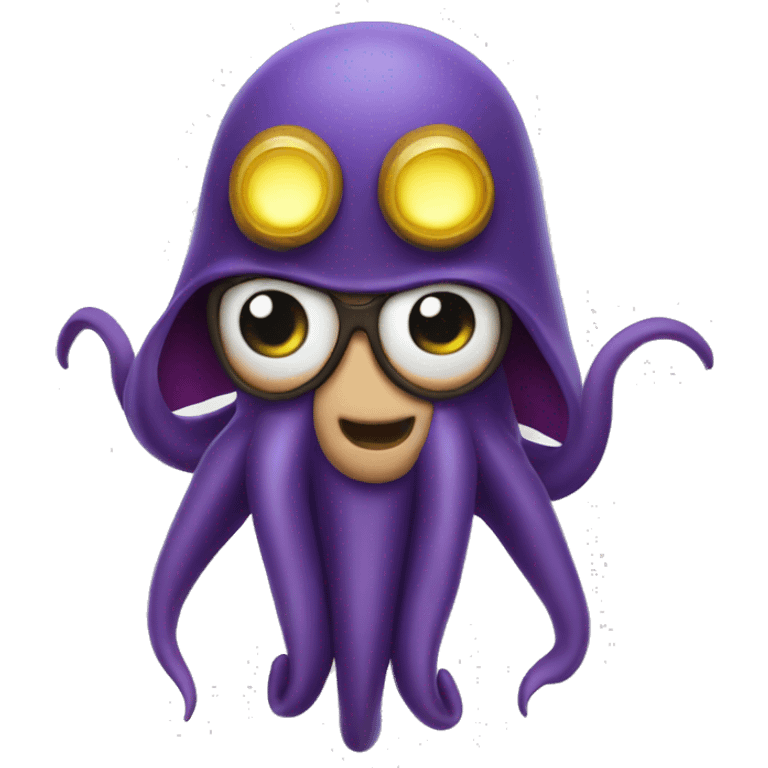 superhero squid  emoji