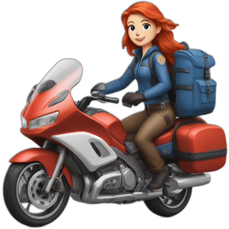 white-girl-red-hair-blue-eyes-on-the-wommans-motorcycle-wearing-a-delivery-backpack emoji