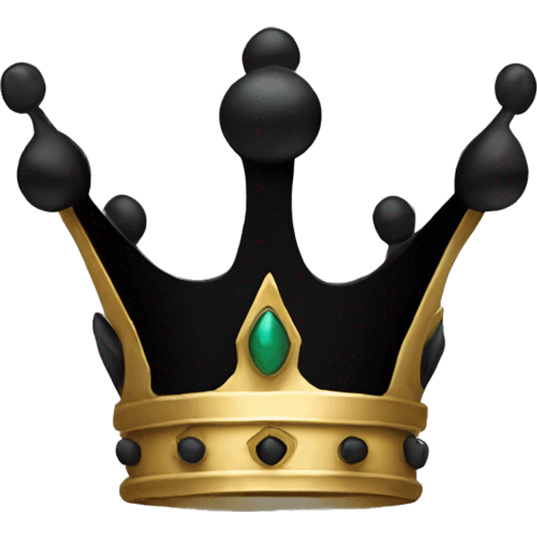 black crown emoji