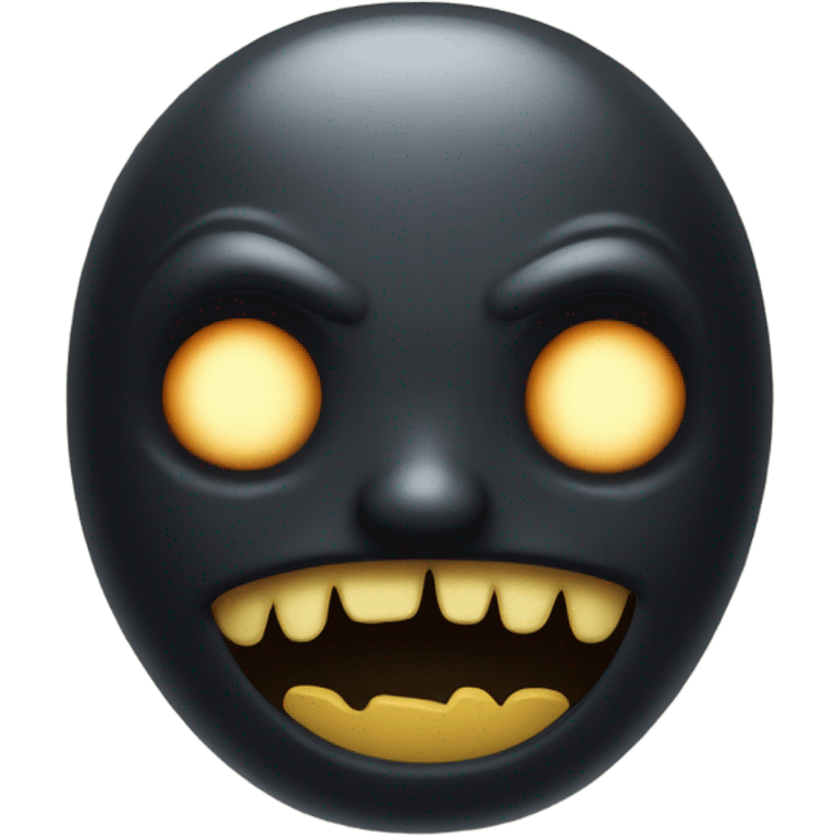 eerie dark emoji emoji