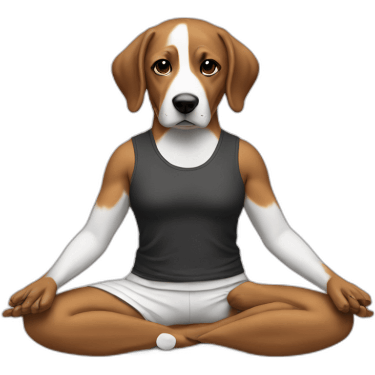 yoga downfacingdog lace emoji