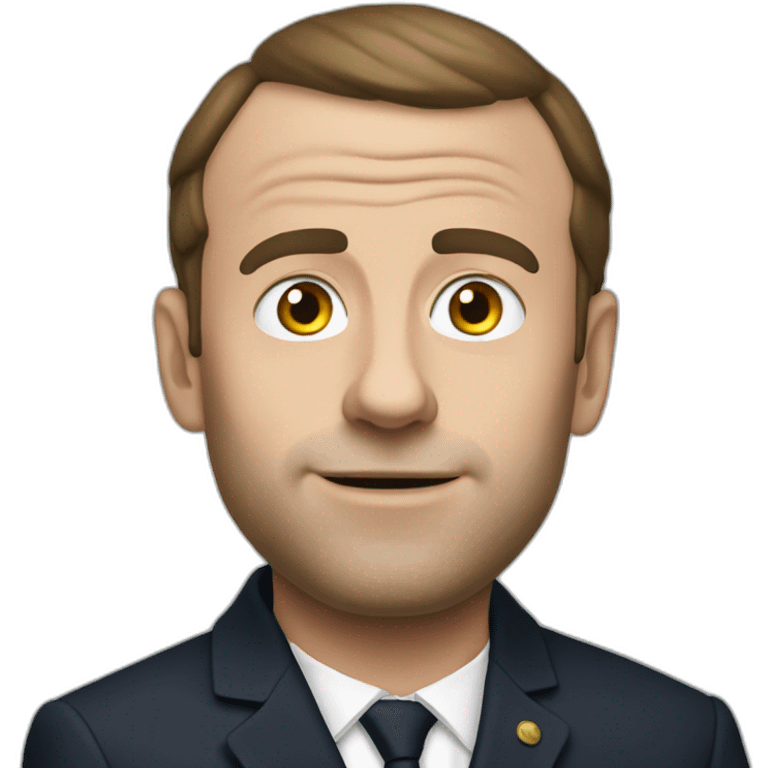 Macron thug emoji