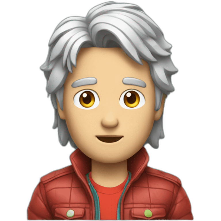 Marty mcfly emoji