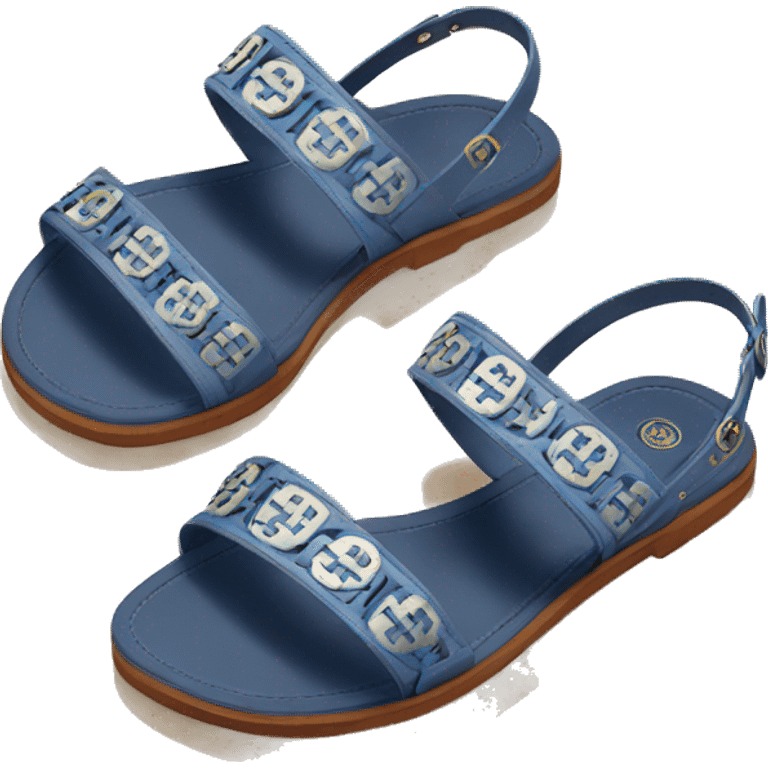 Tory Burch sandals emoji