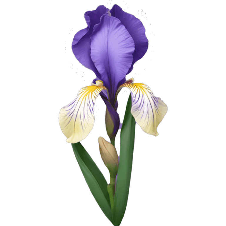 iris flower emoji