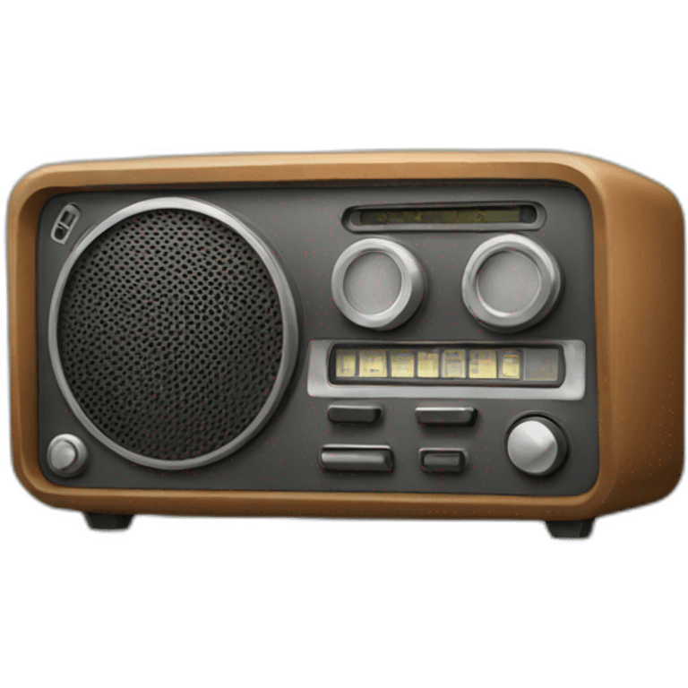 radio set emoji