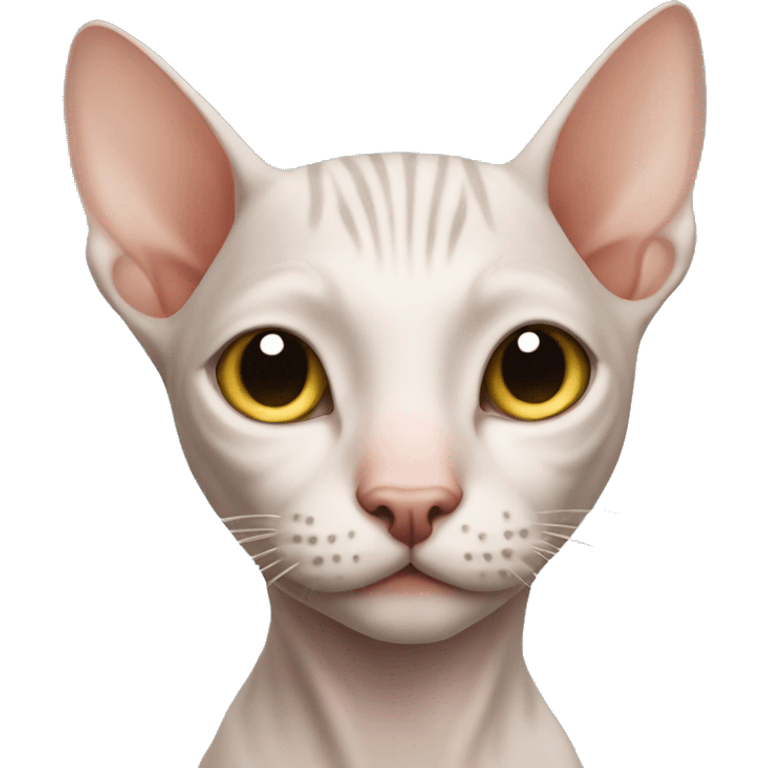 hairless cat emoji