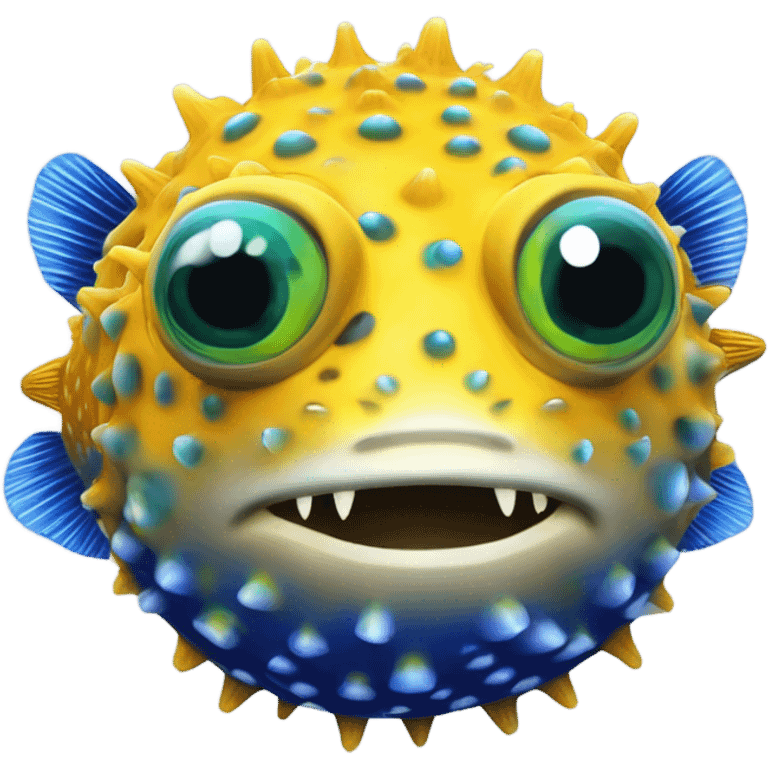 Puffer fish emoji