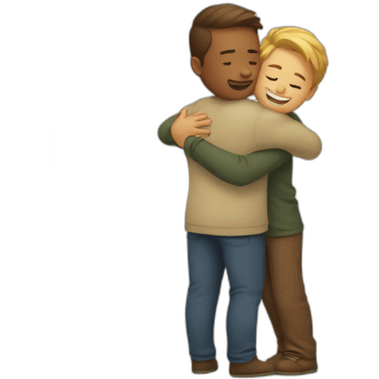 A hug emoji