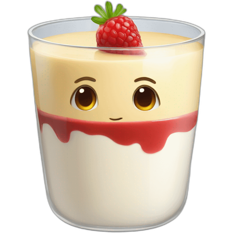 Panna cotta emoji