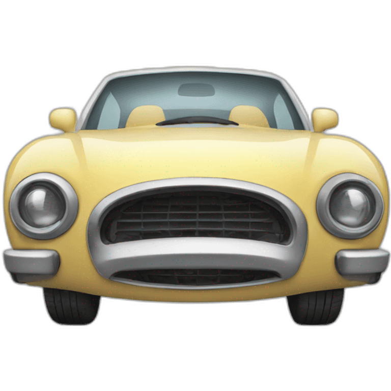 car-making-smile emoji