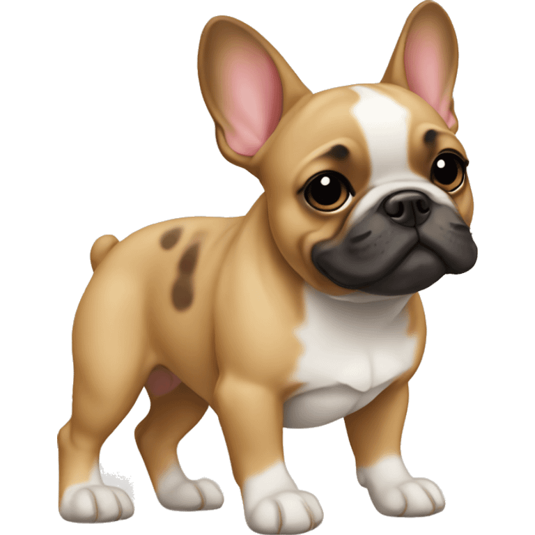 Fawn French bulldog emoji