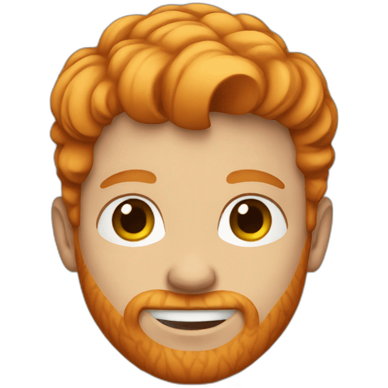 ginger male emoji