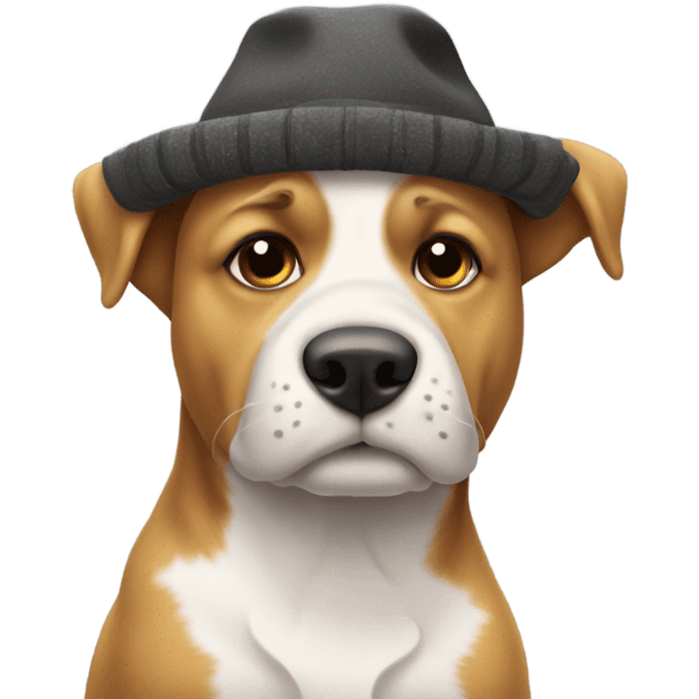 Perro con gorro  emoji