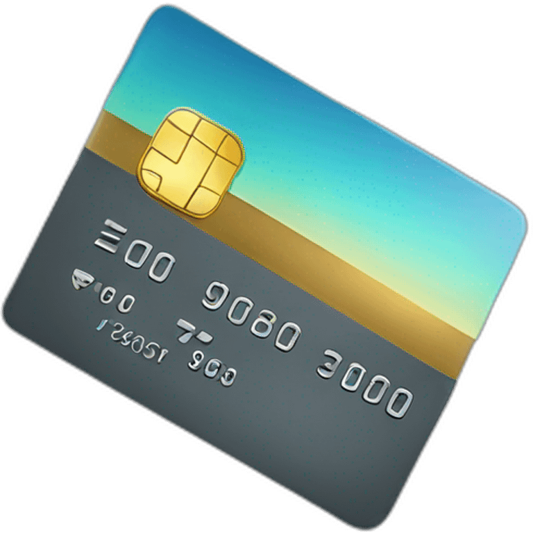 Credit card emoji