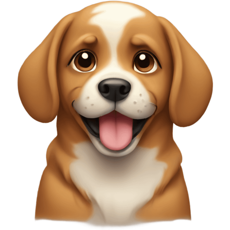 Dog cute  emoji