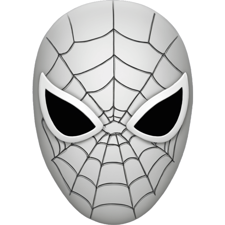 Spiderman mask emoji