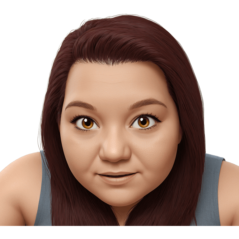 realistic portrait of girl emoji