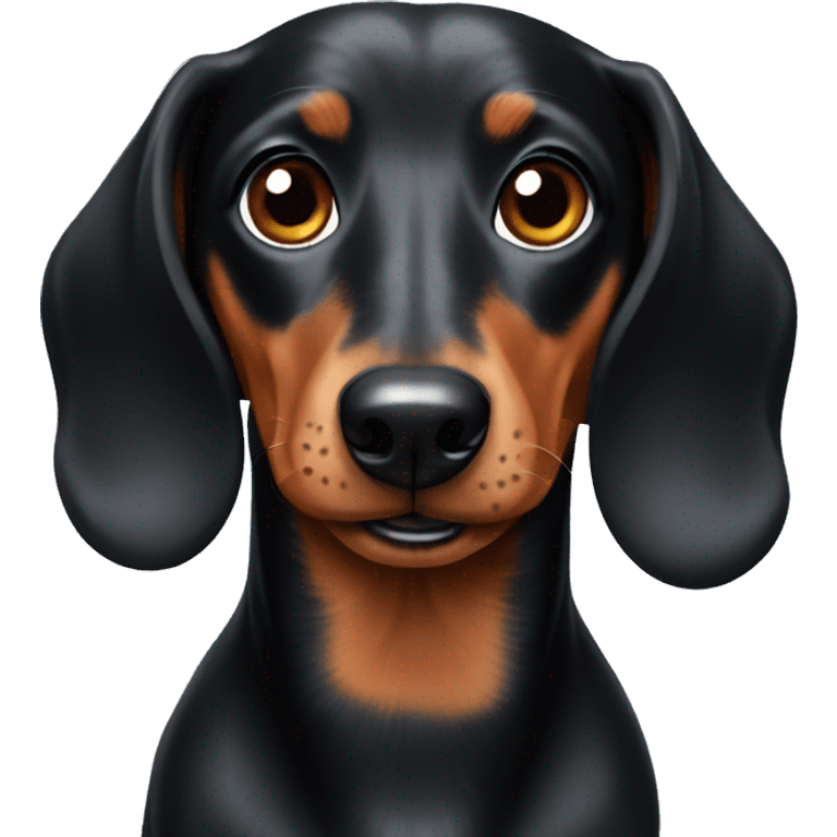 Dog dachshund emoji