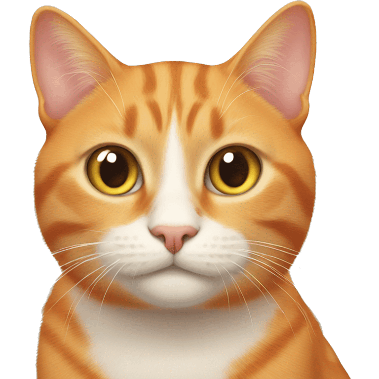 Orange cat  emoji