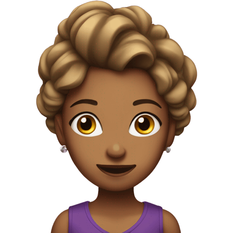 lady contestant emoji