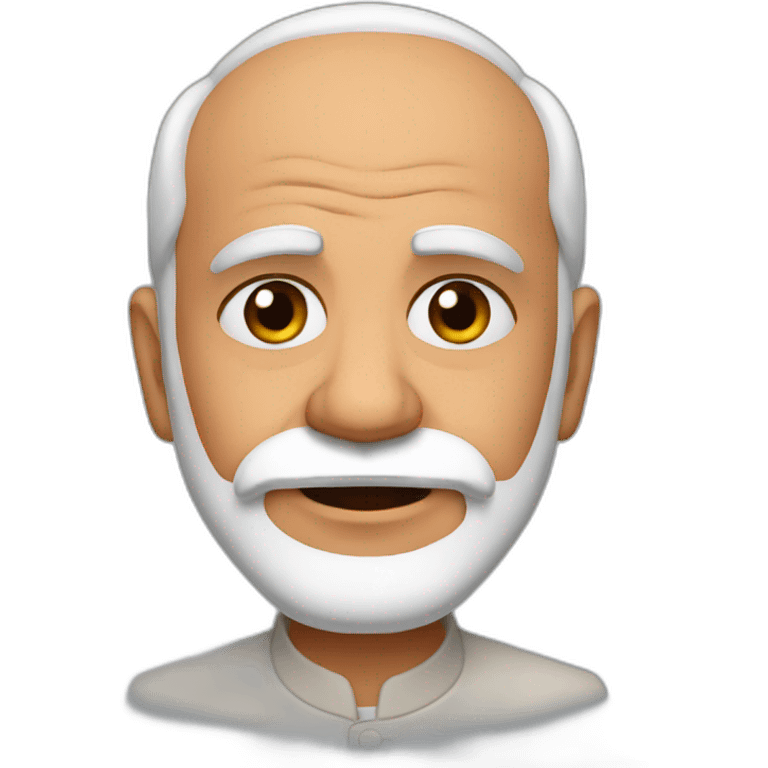 Sad modi emoji