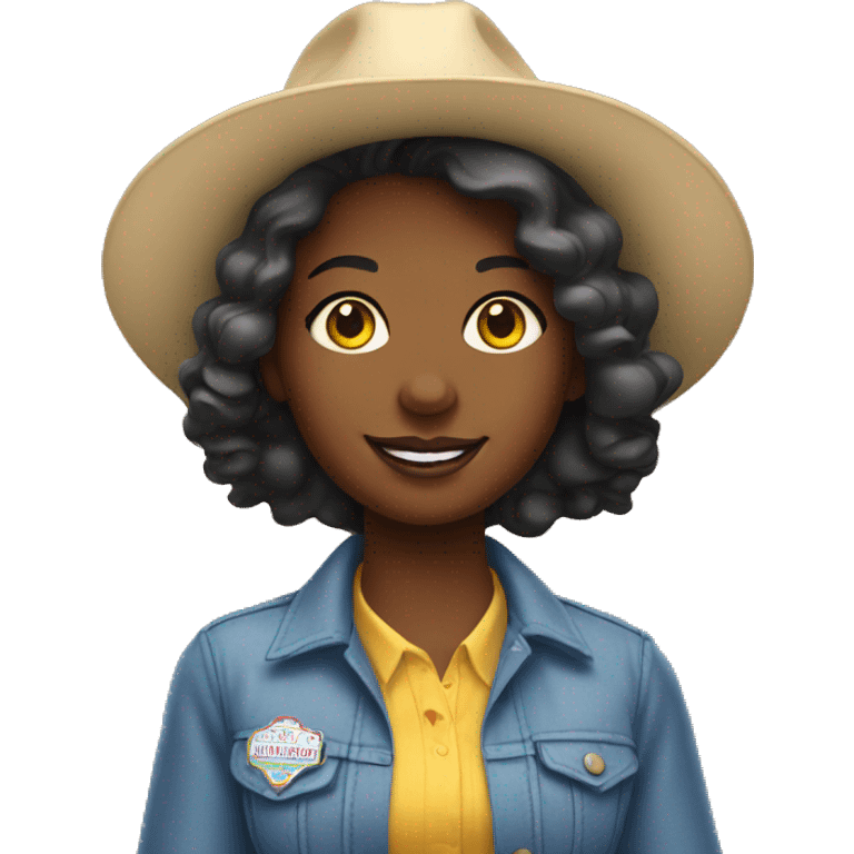 state fair girl emoji