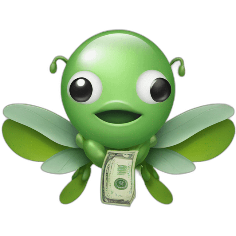 money fly  emoji