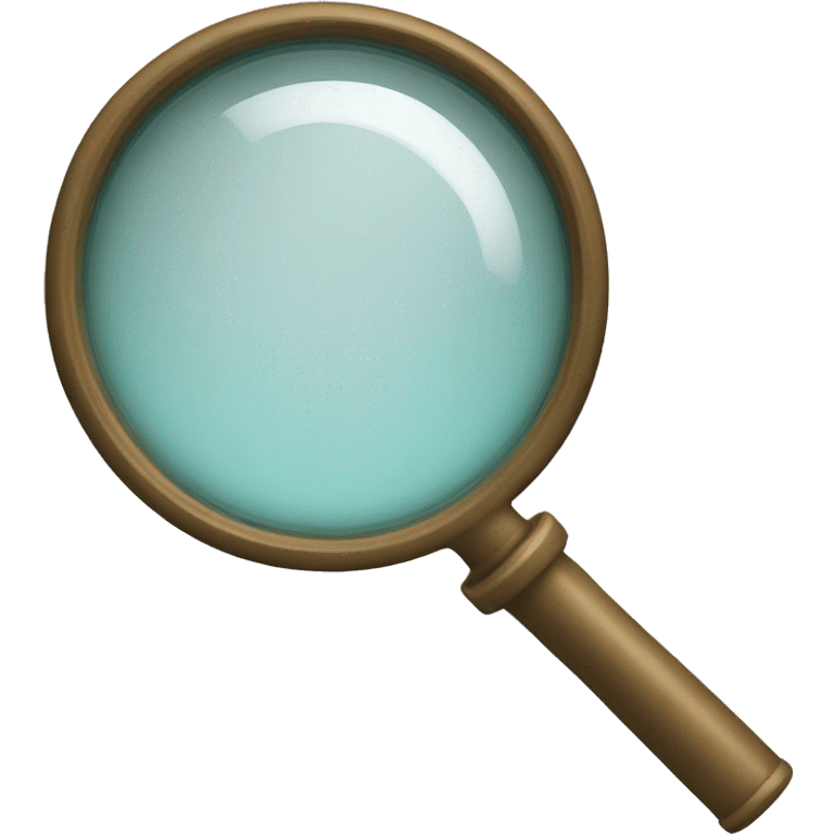 magnifying glass emoji