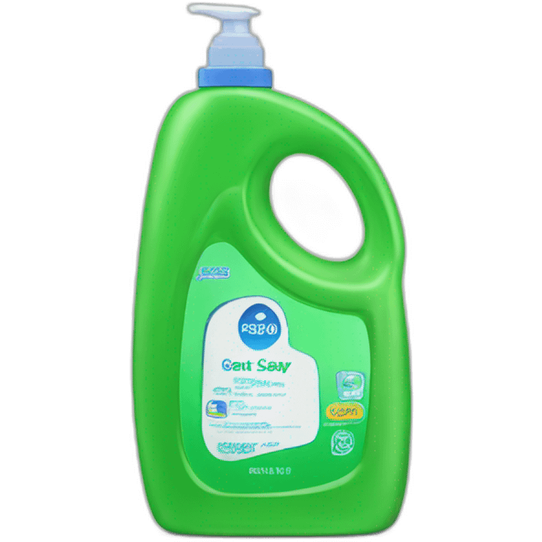 green Dish soap bottle emoji