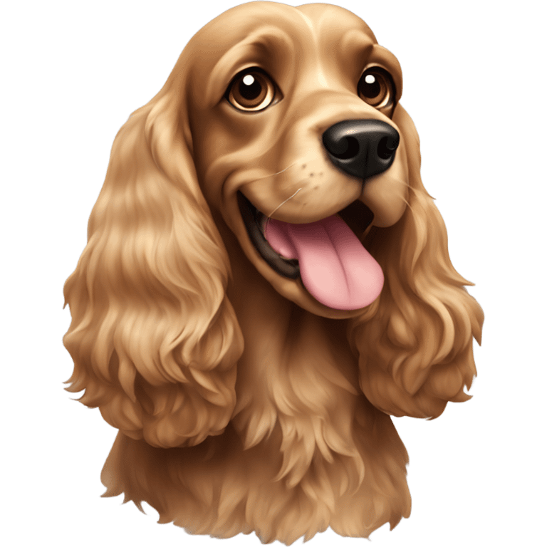 Cocker spaniel emoji