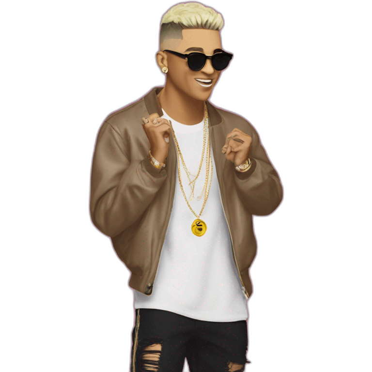 Singer “badbunny” emoji