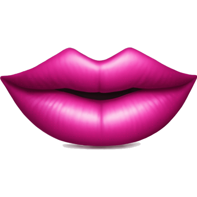 pink lipstick mark emoji