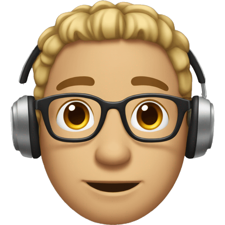 CHICO CON AUDIFONOS emoji