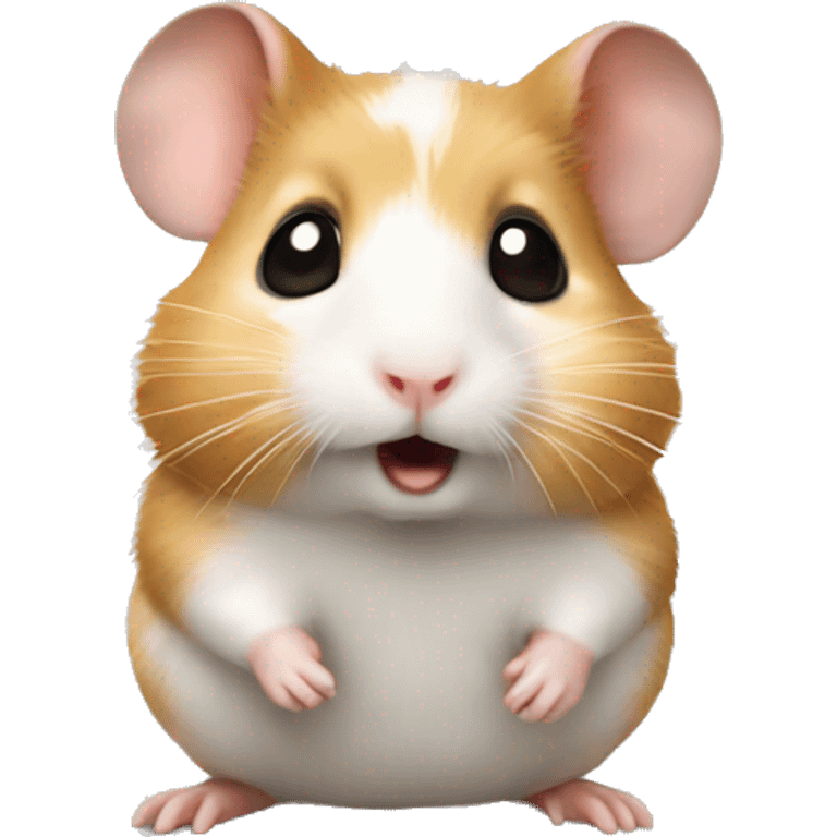 curious realistic hamster emoji