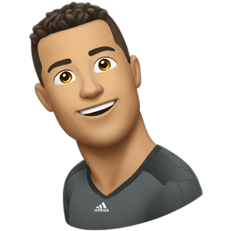 Ronaldo sur chat emoji