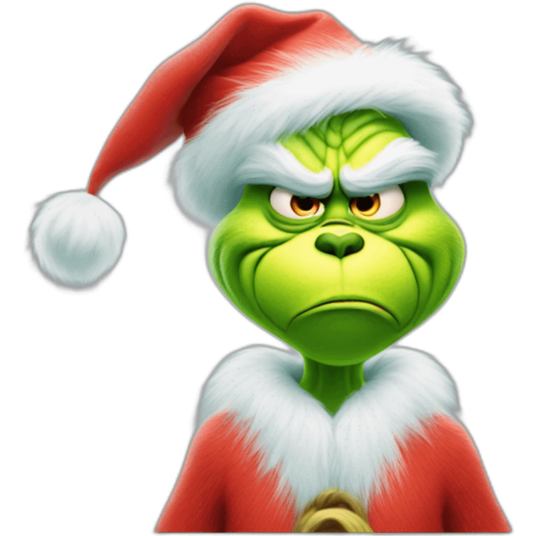 the grinch angry emoji