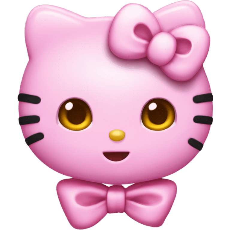 Hello Kitty mit schleife  emoji