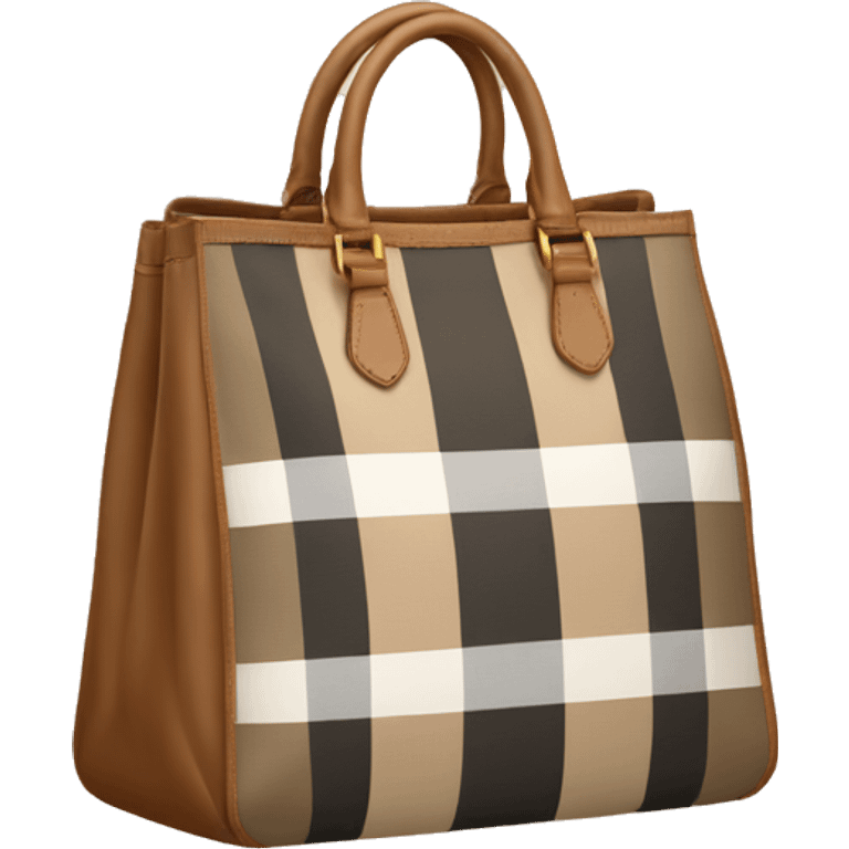 Burberry bag emoji