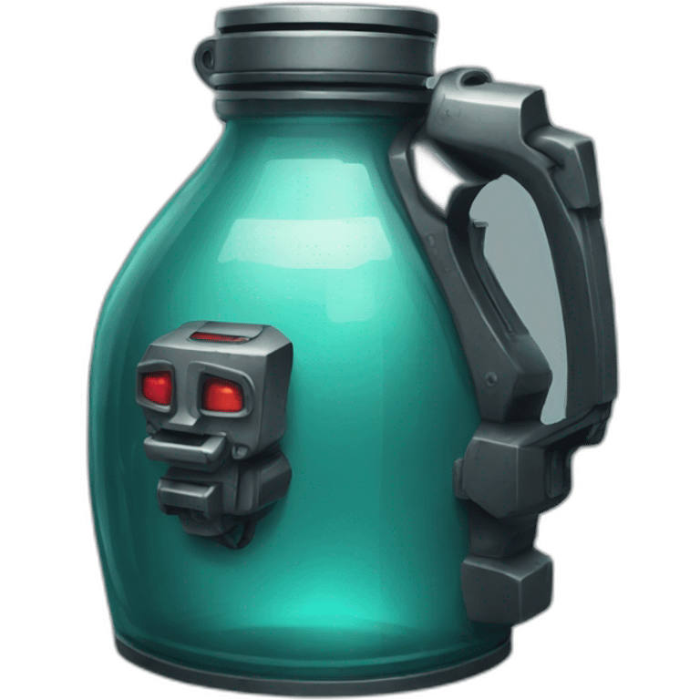 jug in cyberpunk style emoji