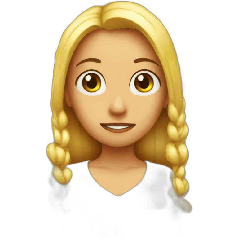 Sorprised Woman with key emoji